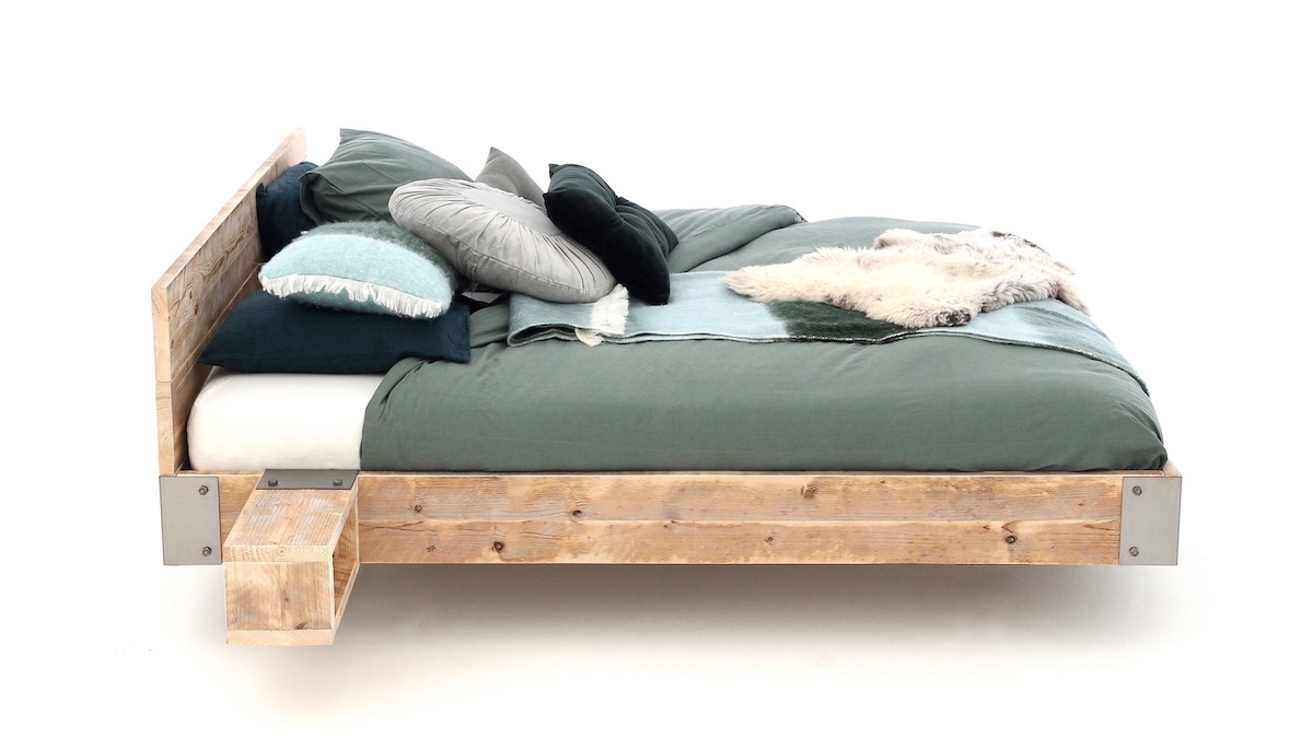 steigerhouten bedframe industrieel steigerhouten bedframe industrieel