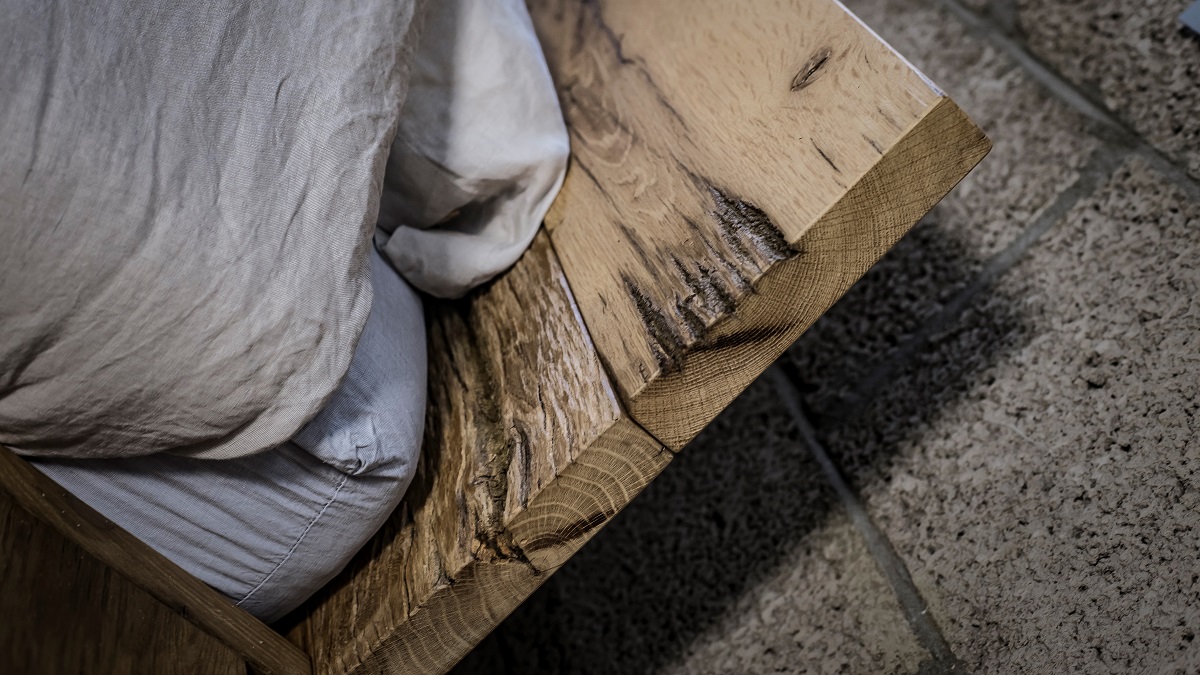 bed oud eiken zwevend barnwood hoofdbord bed oud eiken zwevend barnwood hoofdbord