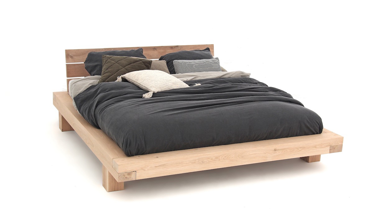 tweepersoonsbed eiken balken rustiek stoer robuust tweepersoonsbed eiken balken rustiek stoer robuust