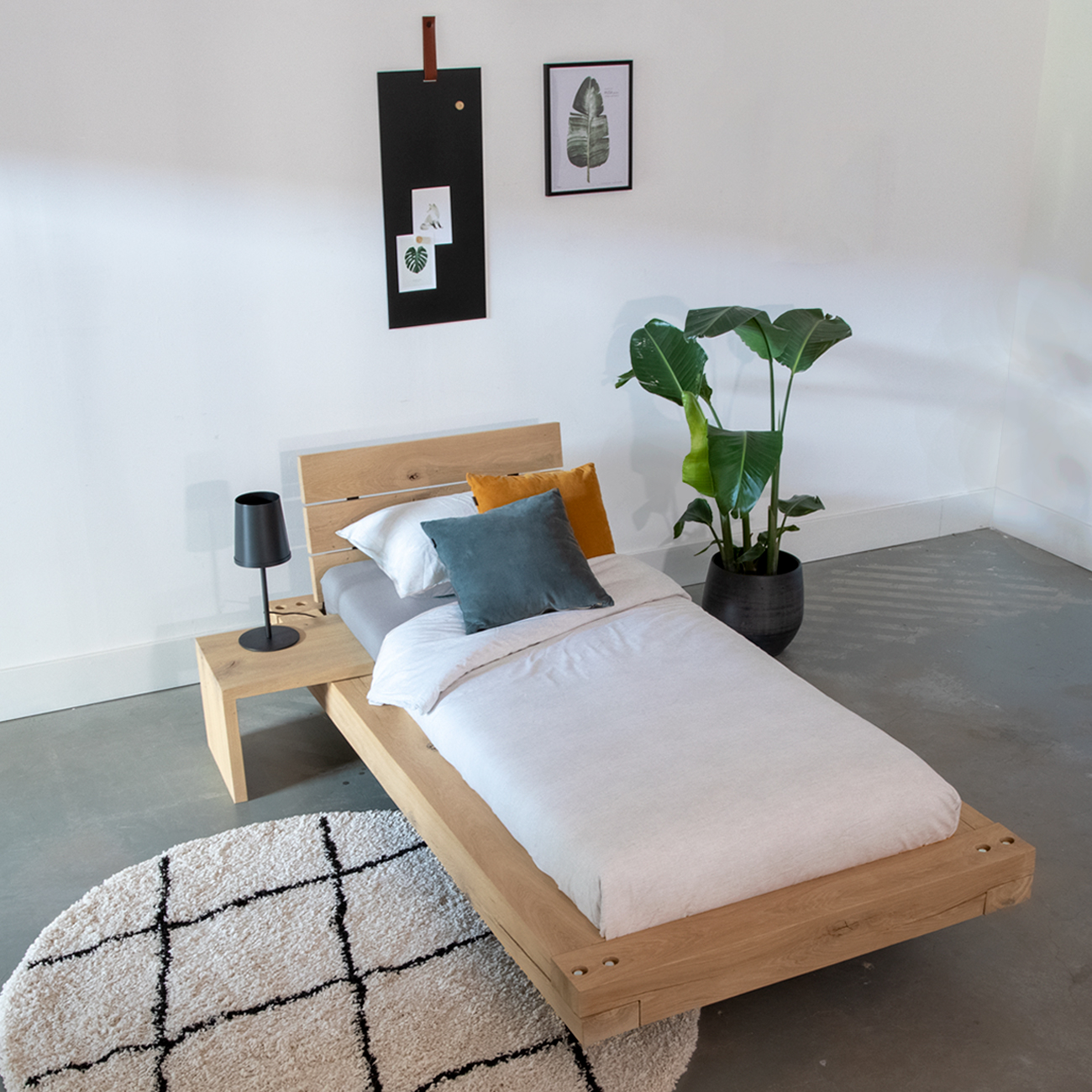1 persoons Balkenbed