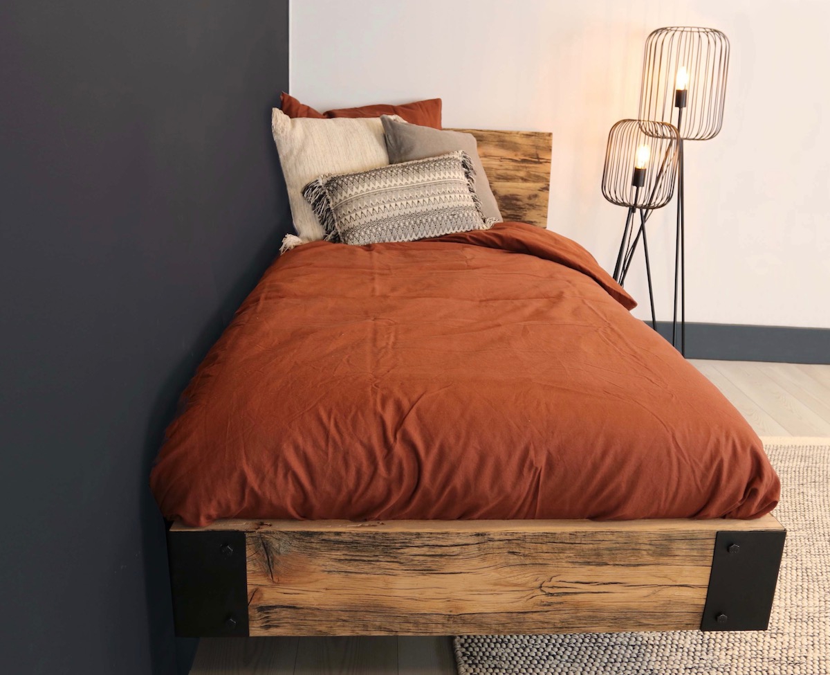 Eenpersoonsbed Stealth Barnwood Eenpersoonsbed Stealth Barnwood