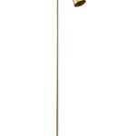 Vloerlamp precise messing kleur