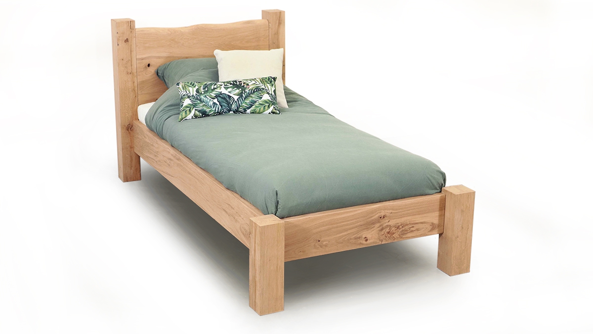 tweepersoonsbed eiken balken rustiek stoer robuust tweepersoonsbed eiken balken rustiek stoer robuust