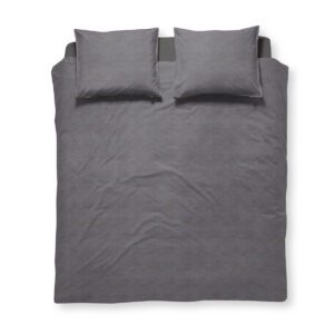 Productfoto van het DAMAI Dekbedovertrek Organic Birk Antracite