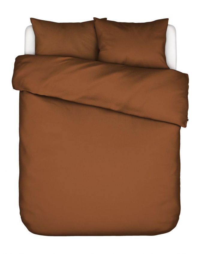 Productfoto van het dekbedovertrek minte duvet cover leather brown Productfoto van het dekbedovertrek minte duvet cover leather brown