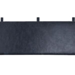 Medium Hoge Leren Hoofdbord Donkerblauw SIMO