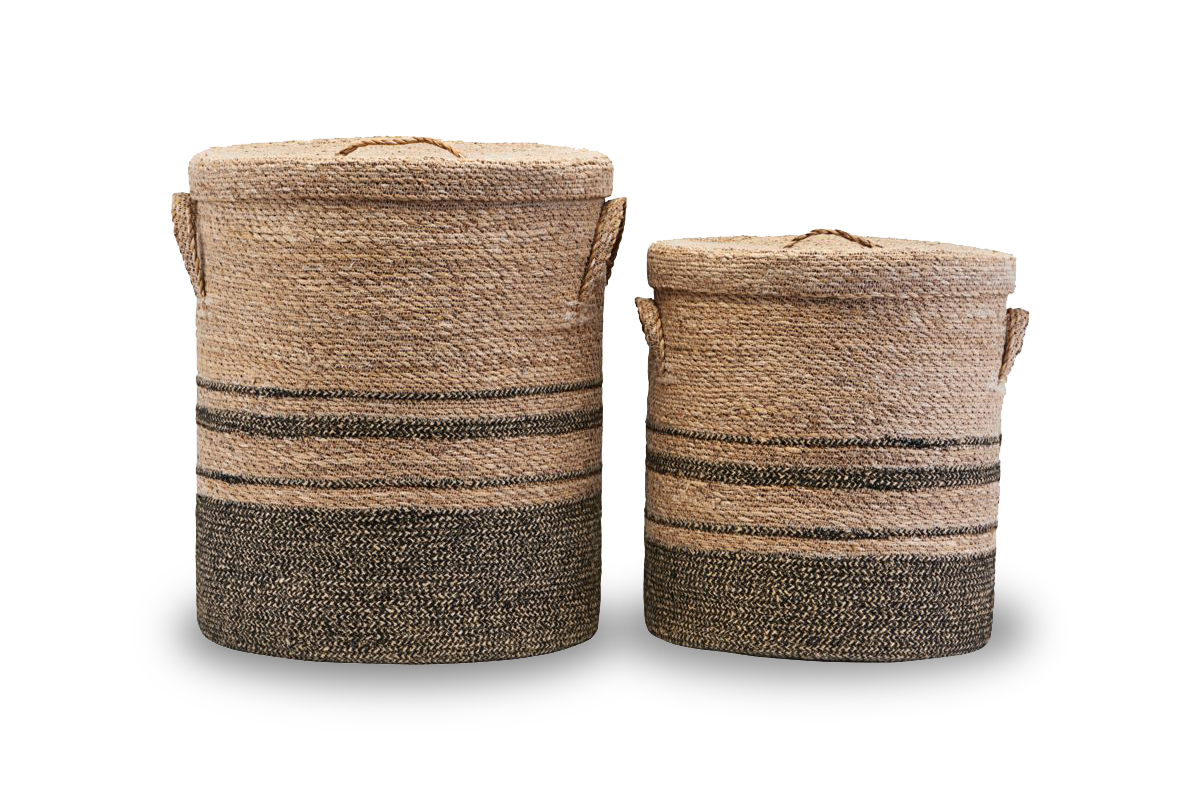 Productfoto GJ0107 Storage W. LID Laundry Nature Productfoto GJ0107 Storage W. LID Laundry Nature