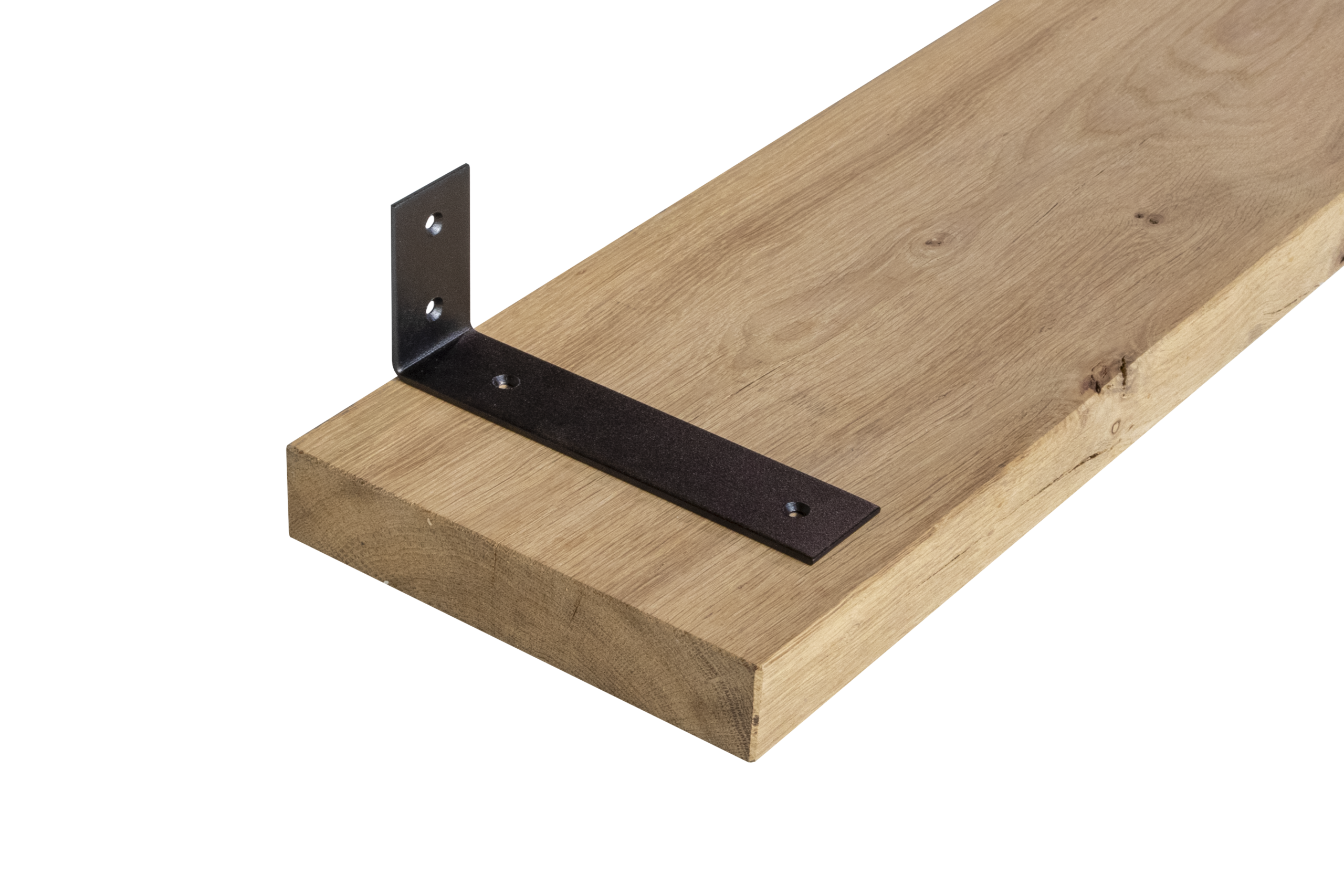 Productfoto 2 van de stalen plankdrager (L-profiel) Productfoto 2 van de stalen plankdrager (L-profiel)