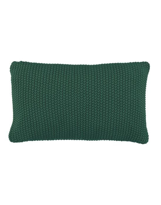 Productafbeelding Marc O'Polo Nordic gebreid sierkussen in de kleur groen Productafbeelding Marc O'Polo Nordic gebreid sierkussen in de kleur groen