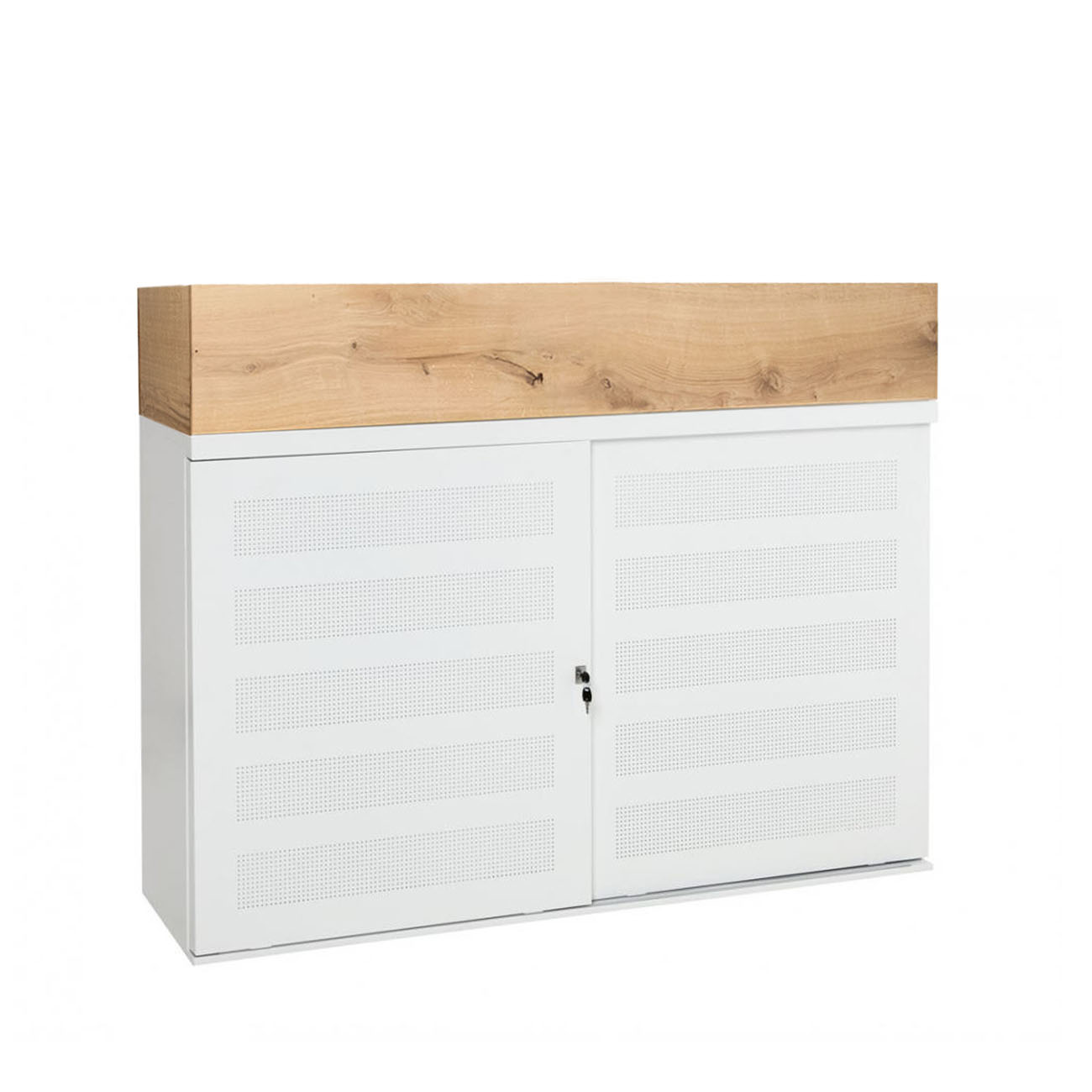 hoge schuifdeurkast perfo 1,3