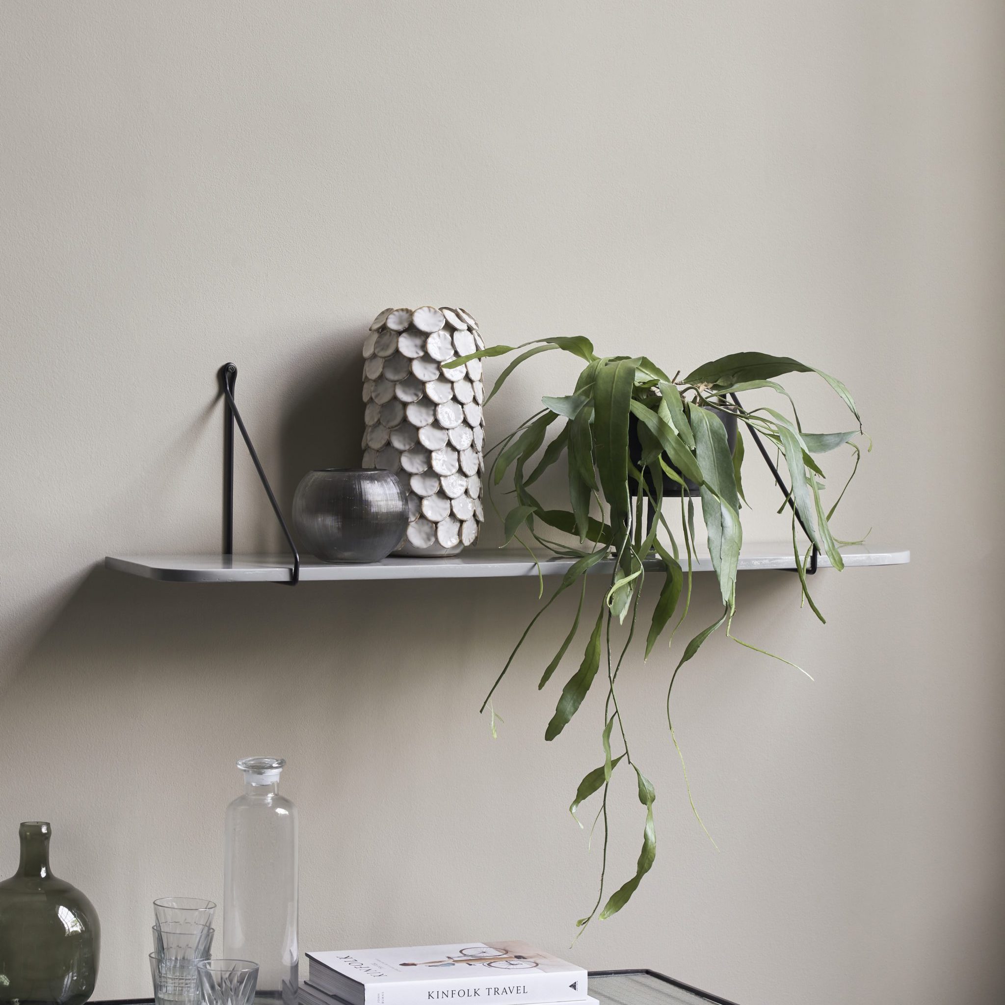 Mangohouten wandplank 4