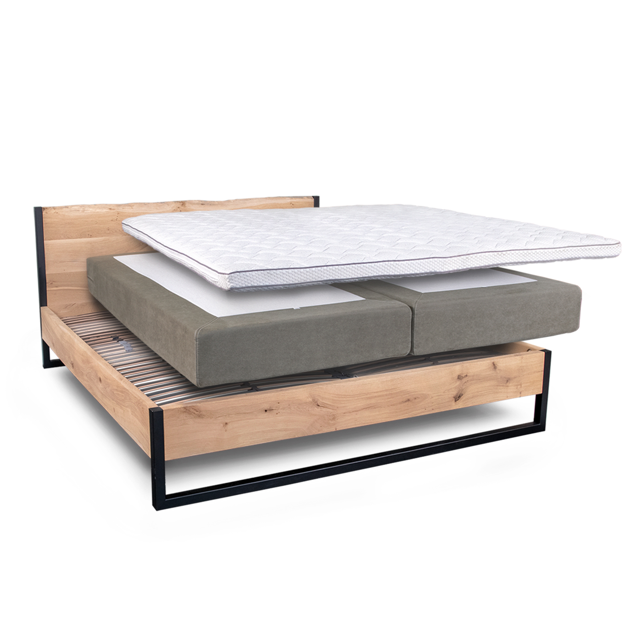 Gestoffeerd matras V320