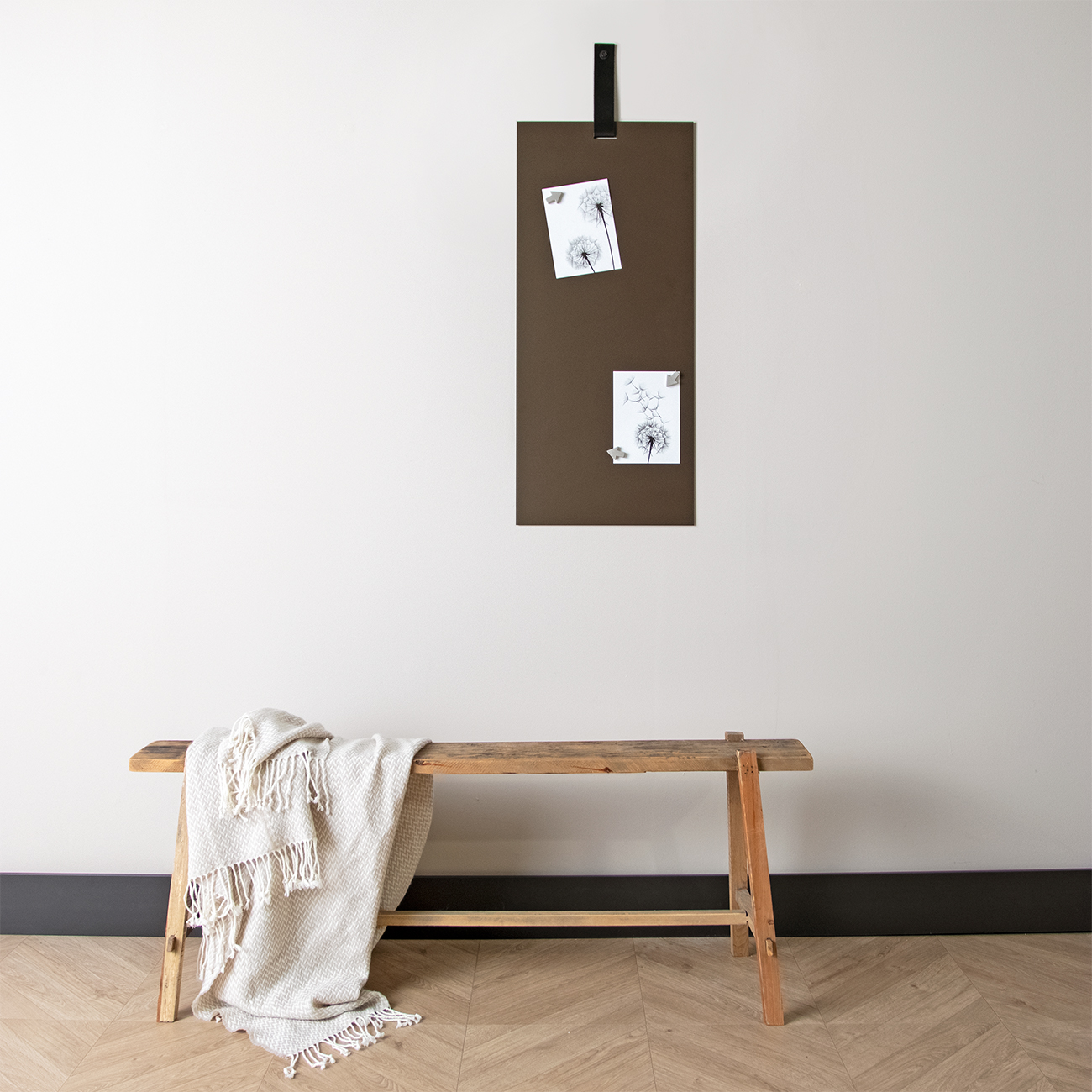 Magneetbord anodic brown